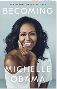 book cover of Becoming by Michelle Obama